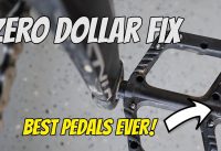 #MTBPlanB Best Mountain Bike flat pedals ever...but there’s a problem!