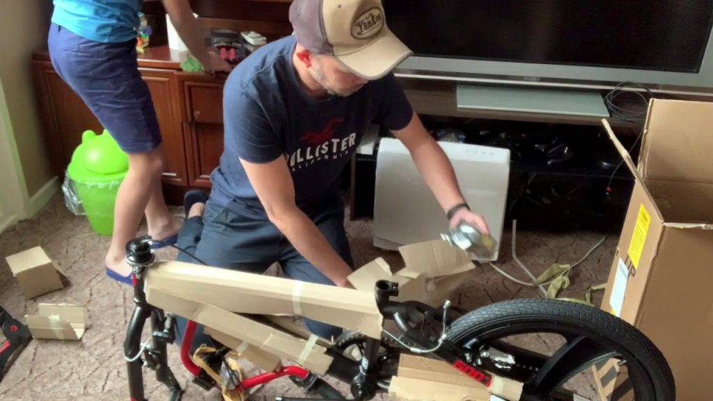 Unboxing And Assembly Of Argos Airwalk 20 Inch BMX Bike Fahrenheit 600