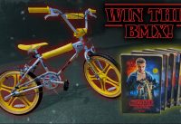 WIN THIS MONGOOSE BMX / STRANGER THINGS DVD BLURAY SET !!