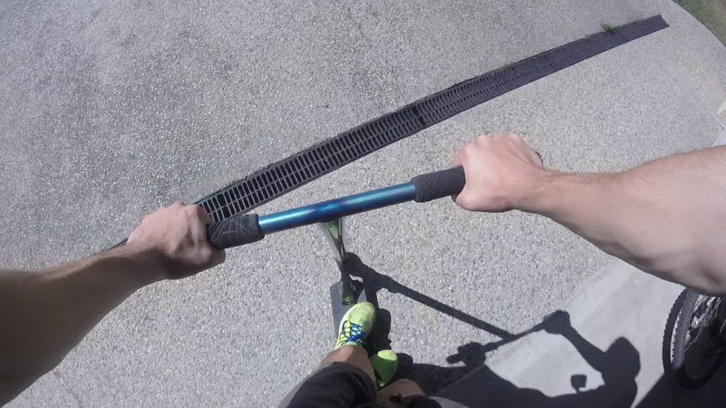 harry crashed my mountain bike