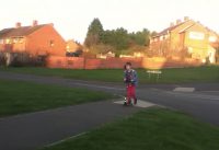 scooter and bmx on mini ramps