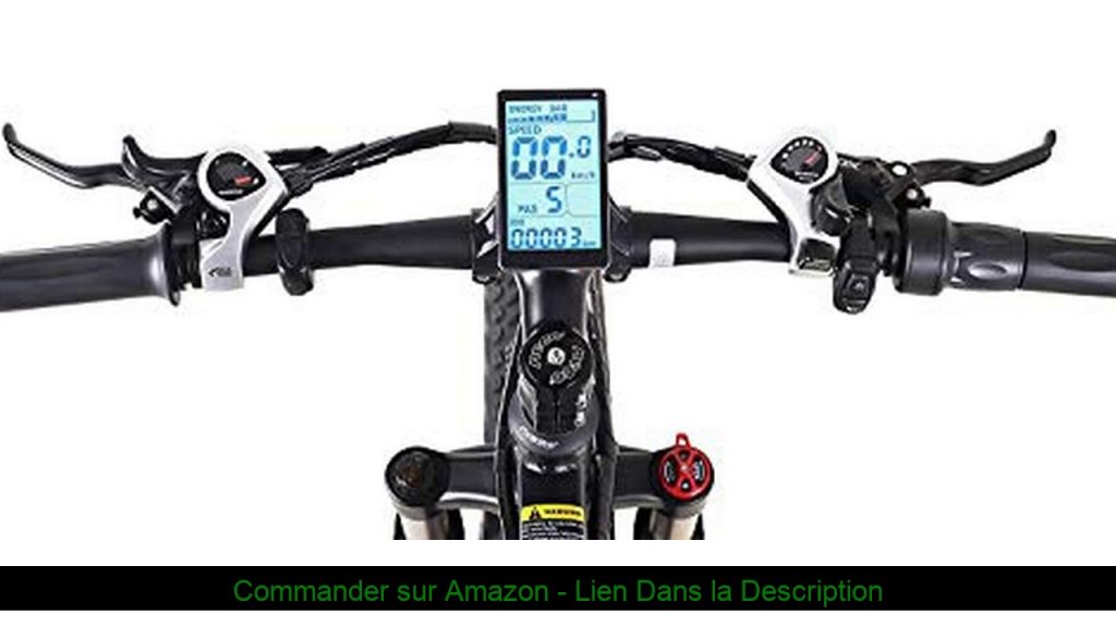 ☀️ 1000W Electric Bike Mountain Ebike 21 Vitesses 26 Pouces Fat Tire Vélo De Route Plage/Neige Vélo