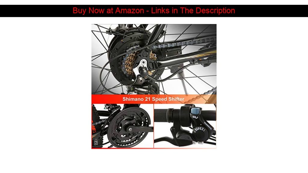 ☀️ ANCHEER Electric Bike Electric Mountain Bike 350W Ebike 26'' Electric Bicycle, Newest 20MPH Adul