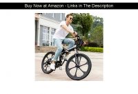 ❄️ ANCHEER Folding Electric Mountain Bike with 26" Super Lightweight Magnesium Alloy 6 Spokes Integ ❄️ ANCHEER Folding Electric Mountain Bike with 26" Super Lightweight Magnesium Alloy 6 Spokes Integ