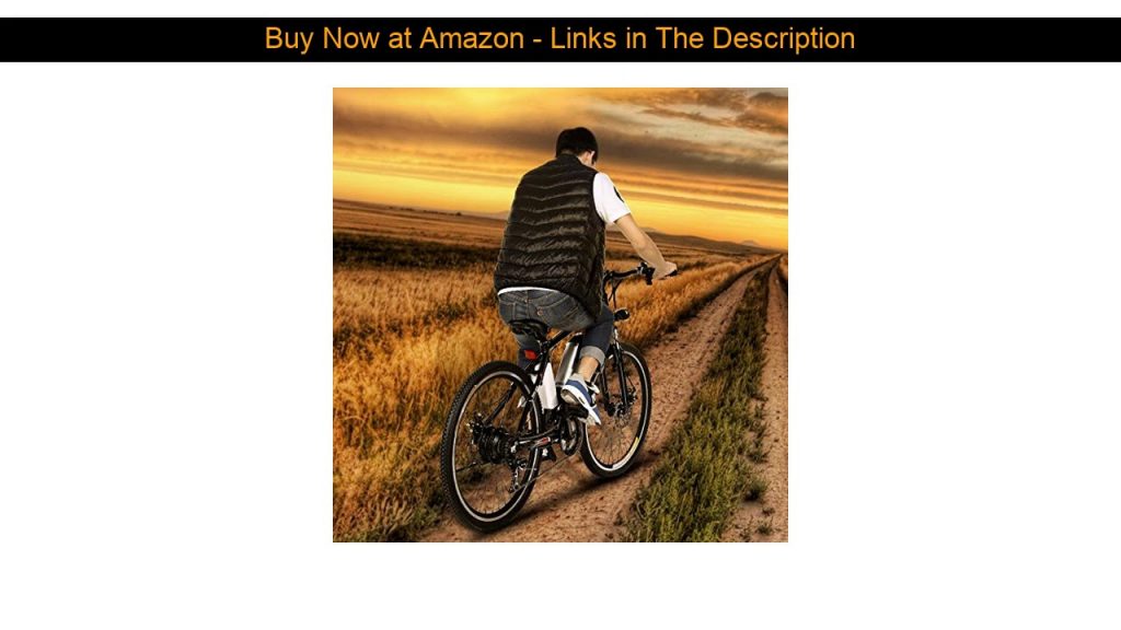 ❄️ ANCHEER Power Plus Electric Mountain Bike, 26'' Electric Bike with Removable 36V 8Ah Lithium-Ion