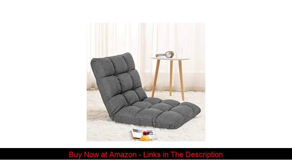 ✨ Adjustable Floor Chair with Back Support Folding Floor Sofa Lounge Chair for Adults Video Gaming