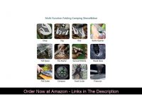 ▶️ BANORES Camping Shovel Axe, Multifunctional Folding Shovel and Survival Axe 9.05-38.97 inch Leng