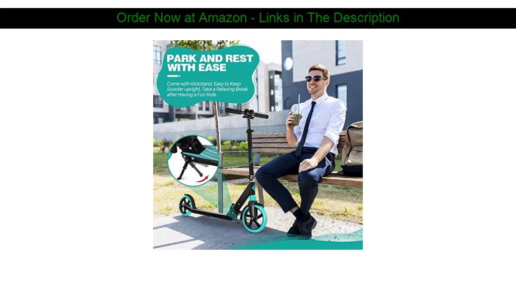 ✅ BELEEV V5 Scooters for Kids 8 Years and up, Foldable Kick Scooter 2 Wheel, Quick-Release Folding