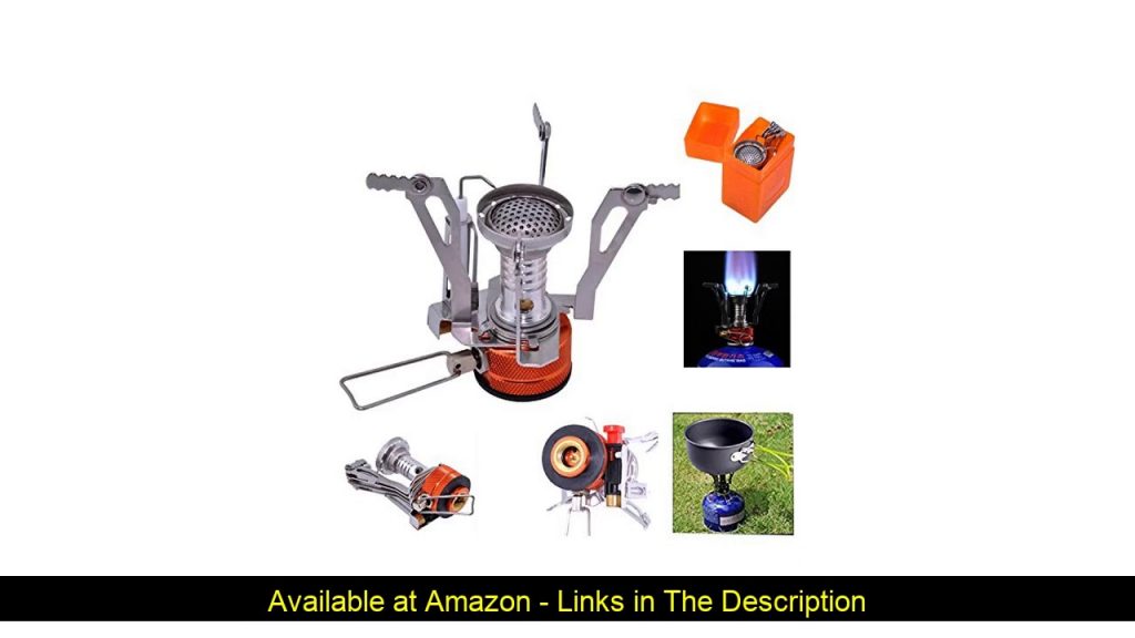 ☄️ Bisgear 12pcs Camping Cookware Stove Canister Stand Tripod Folding Spork Wine Opener Carabiner S