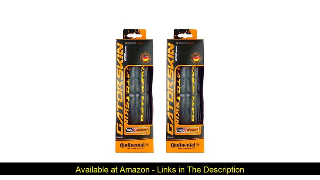 ☄️ Continental GatorSkin DuraSkin Tire, 2-Count (Folding, 700 x 25mm)