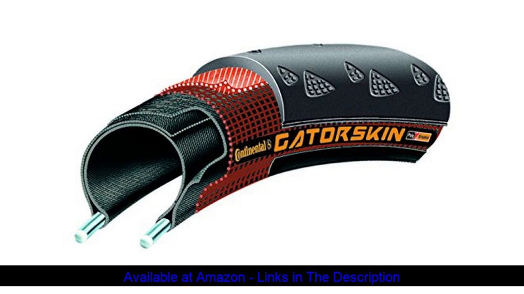 ☀️ Continental Ultra Gatorskin Bicycle Tire (700x25, Folding, Black)