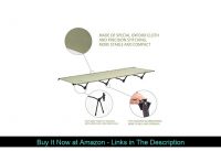 ✨ DESERT WALKER Camping Cot, Outdoor Ultralight Folding Cot, Great for Car Camping, Green (Green)