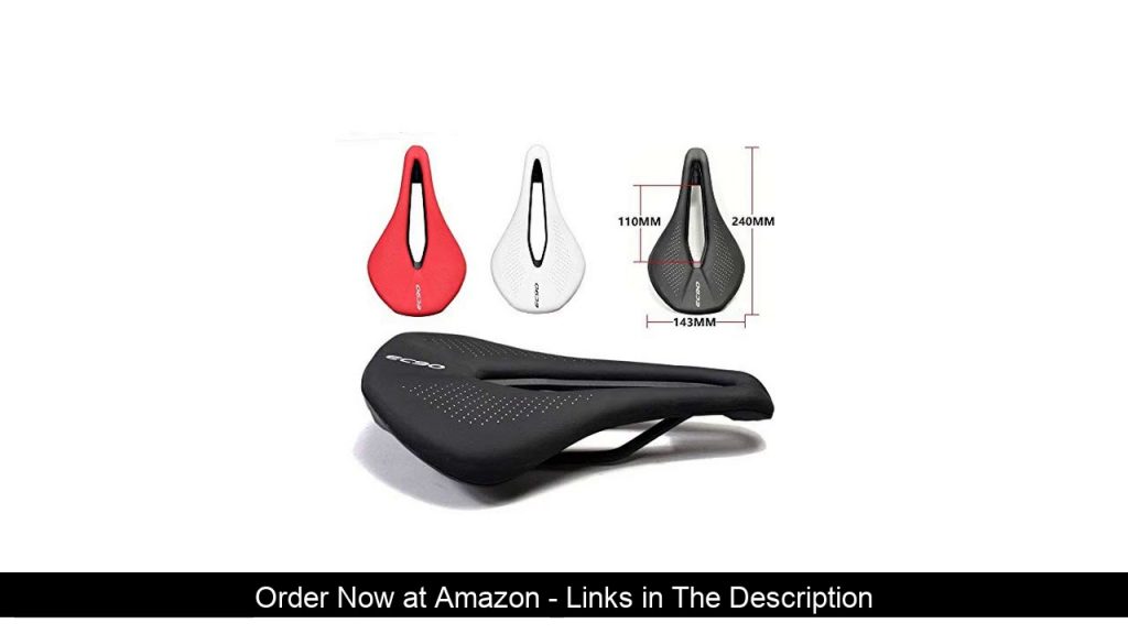 ☘️ EC90 Comfortable Men Women Bike Seat Saddle, Professional Road Mountain MTB Gel Bicycle Seat Sad