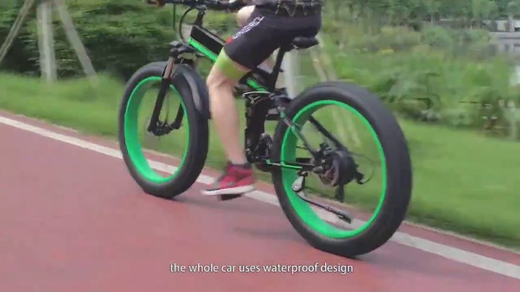 Electric bicycle 1000W Electric Beach Bike 4 0 Fat Tire Electric Bike 48V Mens Mountain Bike Snow E