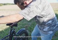 Electric bike 500W4 0 fat tire electric bike beach cruiser bike Booster bicycle folding 48v 15AH lit