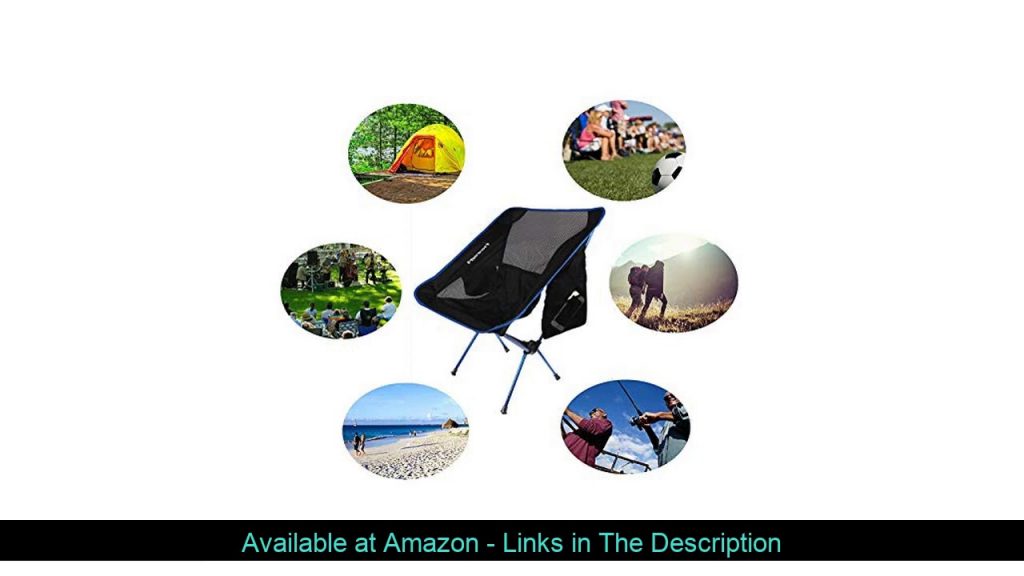 ☘️ FBSPORT Lightweight Folding Camping Backpack Chair Compact & Heavy Duty Portable Chairs for Hiki