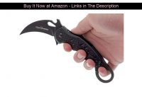 ⭐️ FOX 479 G10 Black Emerson Wave Folding Karambit ⭐️ FOX 479 G10 Black Emerson Wave Folding Karambit