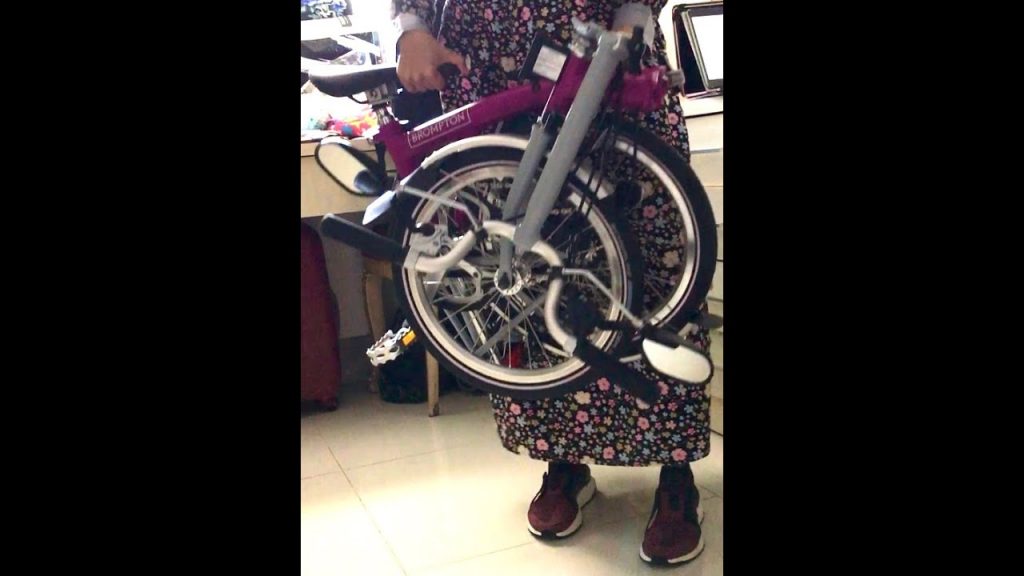 Fold and Unfold My Brompton Berry Crush/Grey M2L Bike