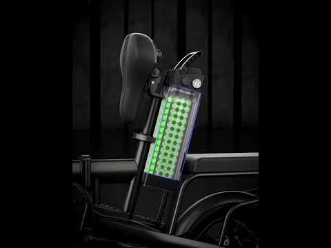 Folding electric bicycle lithium battery battery car driving on behalf of super light power small sc