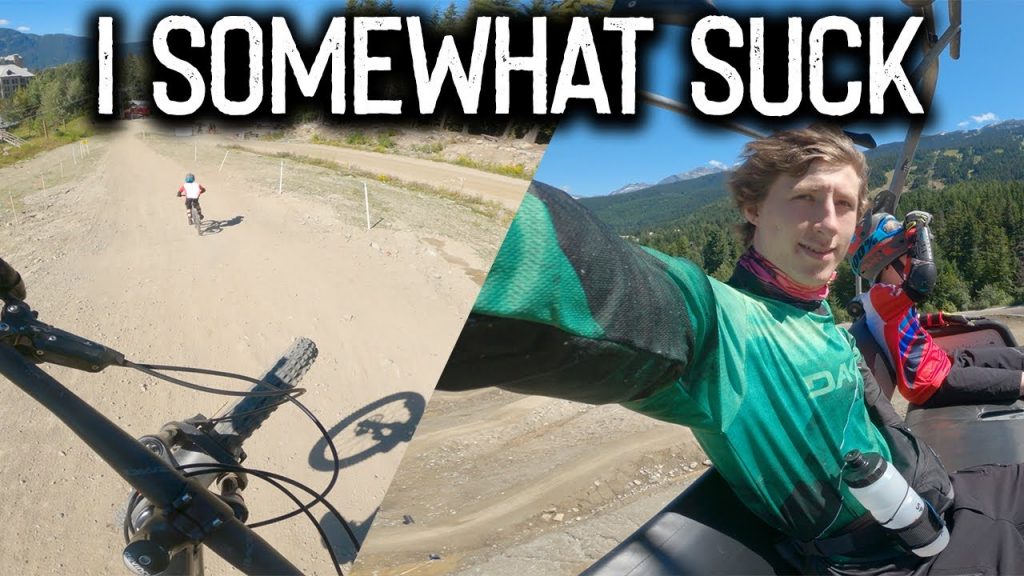 I still SUCK but I'm getting BETTER// Jump Progression at Whistler Bike Park