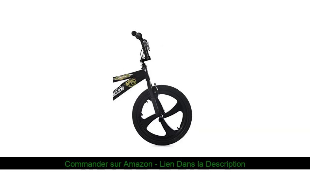 ☀️ KS Cycling Daemon BMX Freestyle Noir 20"