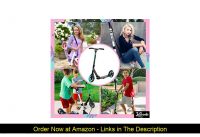 ❎ Lascoota Scooters for Kids 8 Years and up - Quick-Release Folding System - Dual Suspension System