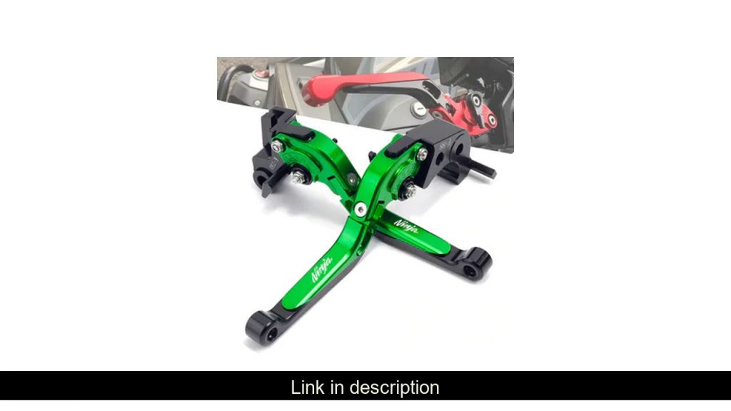 Motorcycle CNC Folding Extendable Brake Clutch Levers For KAWASAKI NINJA 300 300R 250R Z300 Z250SL