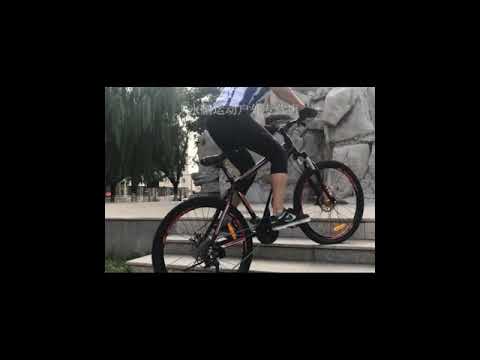 Mountain bike adult female student 26 inch 27 speed change aluminum alloy dual disc brake one wheel
