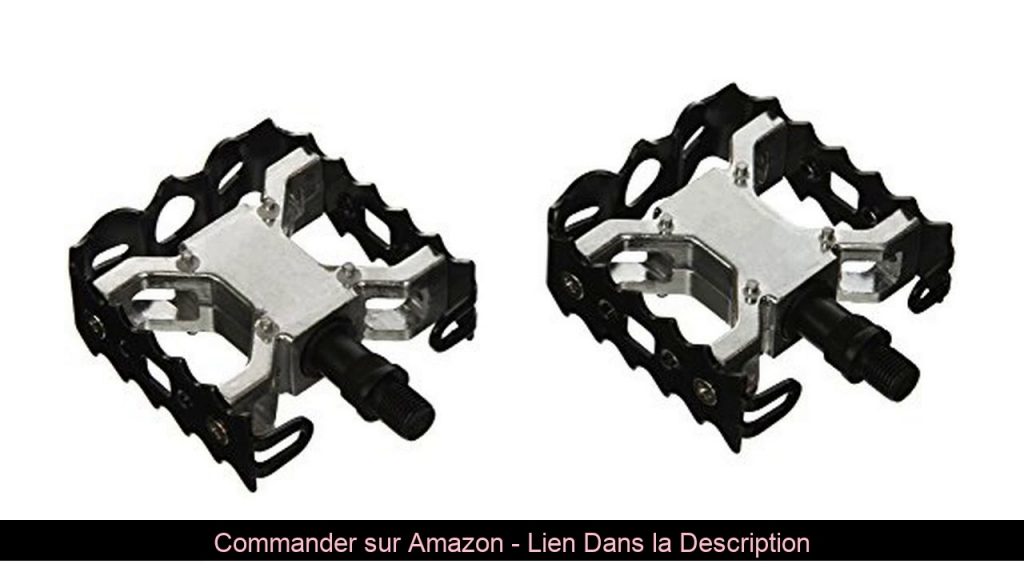 ⚡️ Paire pédales BMX-Freestyle filetage aluminium et acier W-1/2