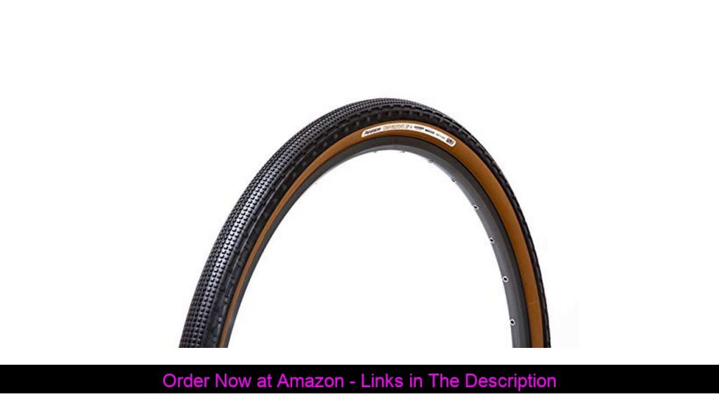 ✨ Panaracer GravelKing SK+ 700 x 38 C Knobby Aramid Folding Tire, Black/Brown