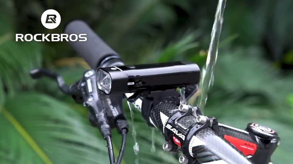 ROCKBROS 400LM Bike Light Headlight Bicycle Handlebar Front Lamp MTB Rode Cycling USB Rechargeable F