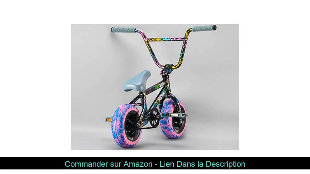 ☄️ ROCKER 3+ Freecoaster Crazy Main Splatter Mini BMX Bike