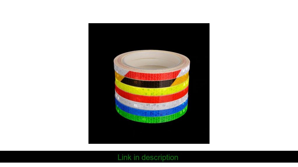 Reflective Tape Fluorescent MTB Bike Bicycle Cycling MTB Reflective Stickers Adhesive Tape Bike Sti