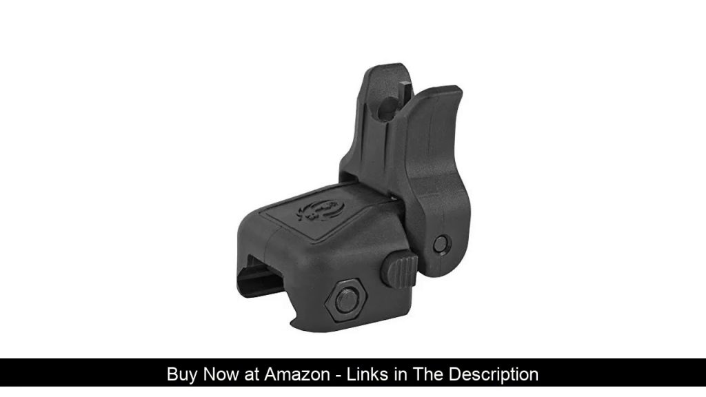❎ Ruger 90414 Rapid Deploy Front Rail Mounted Polymer Folding Sight