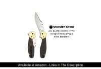❄️ Spyderco Schempp Bowie Ethnic Series Folding Knife with 3.72" CPM S30V Stainless Steel Blade and ❄️ Spyderco Schempp Bowie Ethnic Series Folding Knife with 3.72" CPM S30V Stainless Steel Blade and