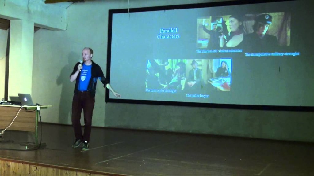 The Baader Meinhof Experiment BMX - Larp Presentation - Larpwriter Summer School 2015