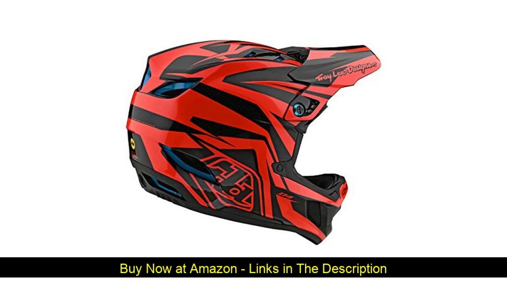 ✨ Troy Lee Designs Adult | BMX | Downhill | Mountain Bike | Full Face D4 Composite MIPS Slash Helme