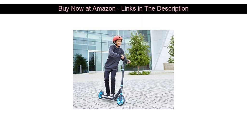 ⚡️ VIRO Rides Sport Runner Folding Kick Scooter Black/Blue - Exclusive