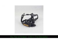❄️ YBEKI Bike Pedals with Clips and Straps, for Exercise Bike, Spin Bike and Outdoor Bicycles, 9/16