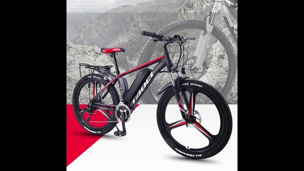 26 Inch Electric Bike Mountain Electric Bicycle Lithium Battery E bike 27 speed Aluminum alloy ebike