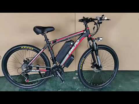 26inch Electric Bicycle 1000W Powerful 45kmh Mountain Bike 48V 13Ah Lithium Battery 5 Level Pedal As