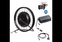 Bluetooth ! 72v 8000w QS V3 273 electric bike hub motor conversion kit with TFT colorful display