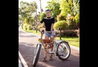 Electric bike 500W Electric Fat Bike Beach Retro Bike Cruiser Electric Bicycle Retro Electric Bike C