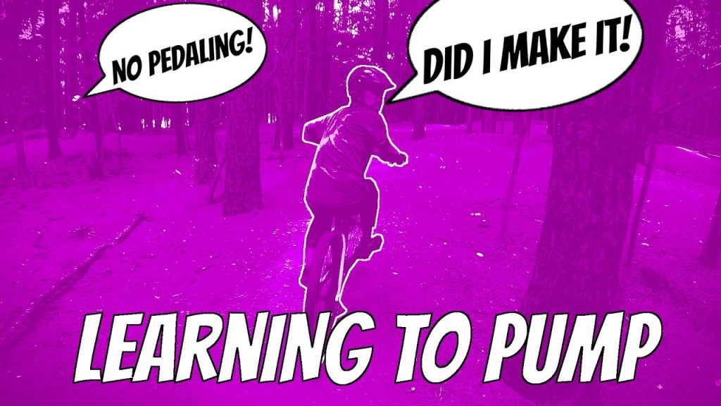 #MTBPlanB Can she learn to pump a Mountain Bike in two hours?