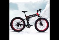 New Electric bicycle 500W Electric Beach Bike 4 0 Fat Tire Electric Bike 48V500W Mens Mountain Bikes