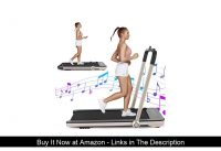 ☑️ beachey Folding Treadmills, 2in1 Under Desk Treadmill for Home Office Gym Small Spaces Jogging R