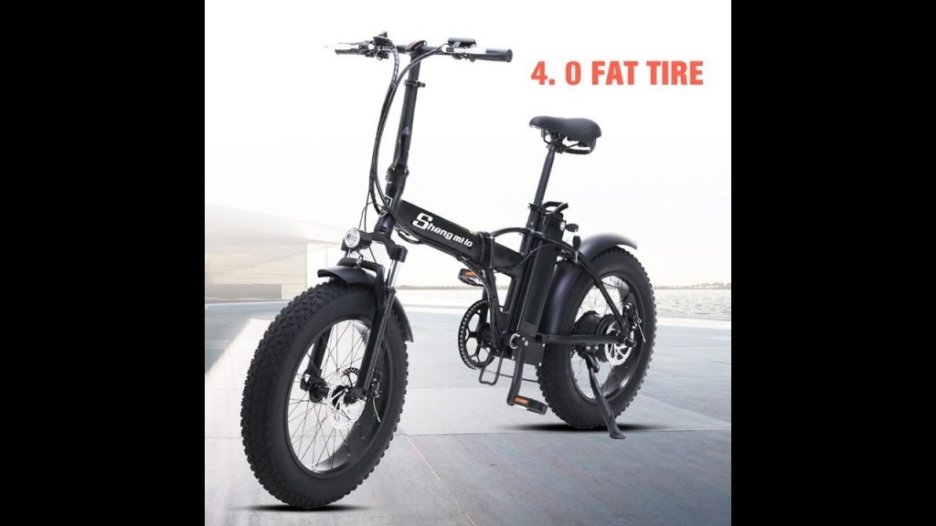 electric bike Shengmilo 20 inch ebike electric bicycle snowmobile 48V500W electric folding bike 4 0