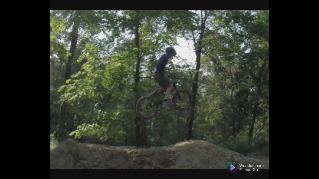 Riding my BMX jumps! (For the first time in a while)